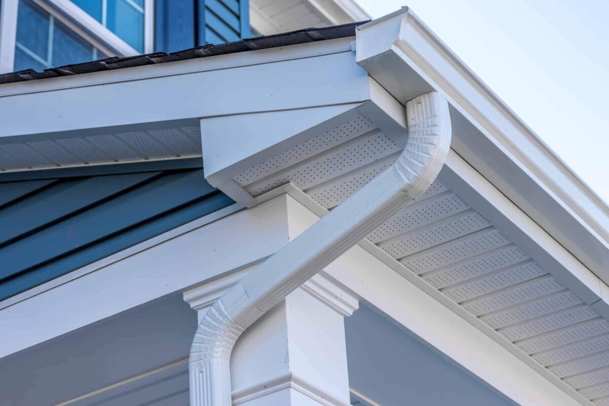 A graphic showing the correct sequence of home exterior renovations