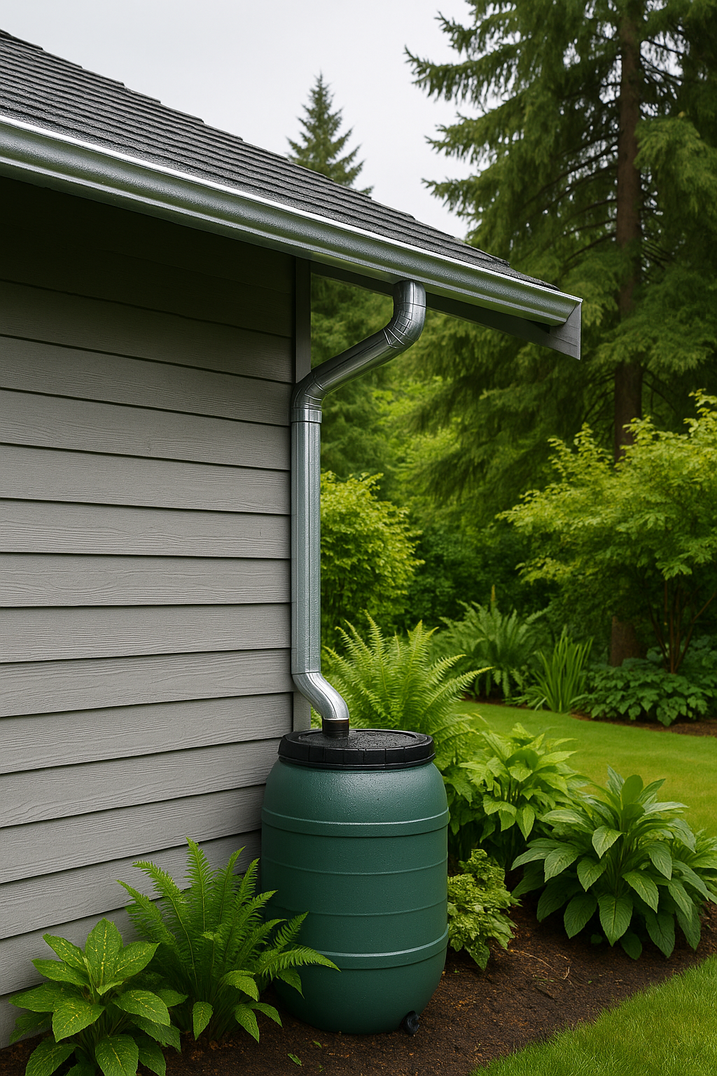 Eco-Friendly Gutters Oregon, Sustainable Gutter Materials, Aluminum Gutters, Seamless Gutters Oregon, Rainwater Harvesting, Green Home Upgrades, Gutter Guards, Oregon Home Maintenance