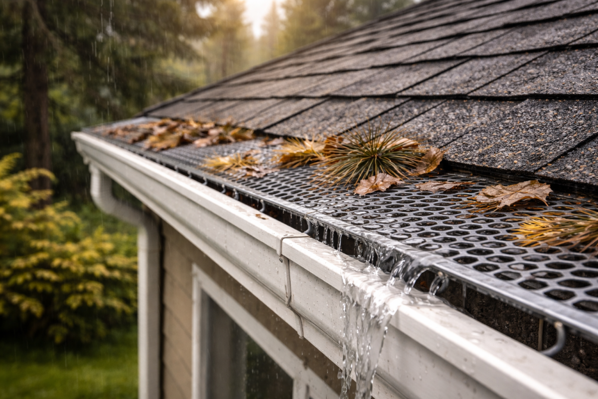 gutter guards, gutter guard cost, gutter cleaning cost, gutter maintenance, Oregon gutters, Portland rain gutters